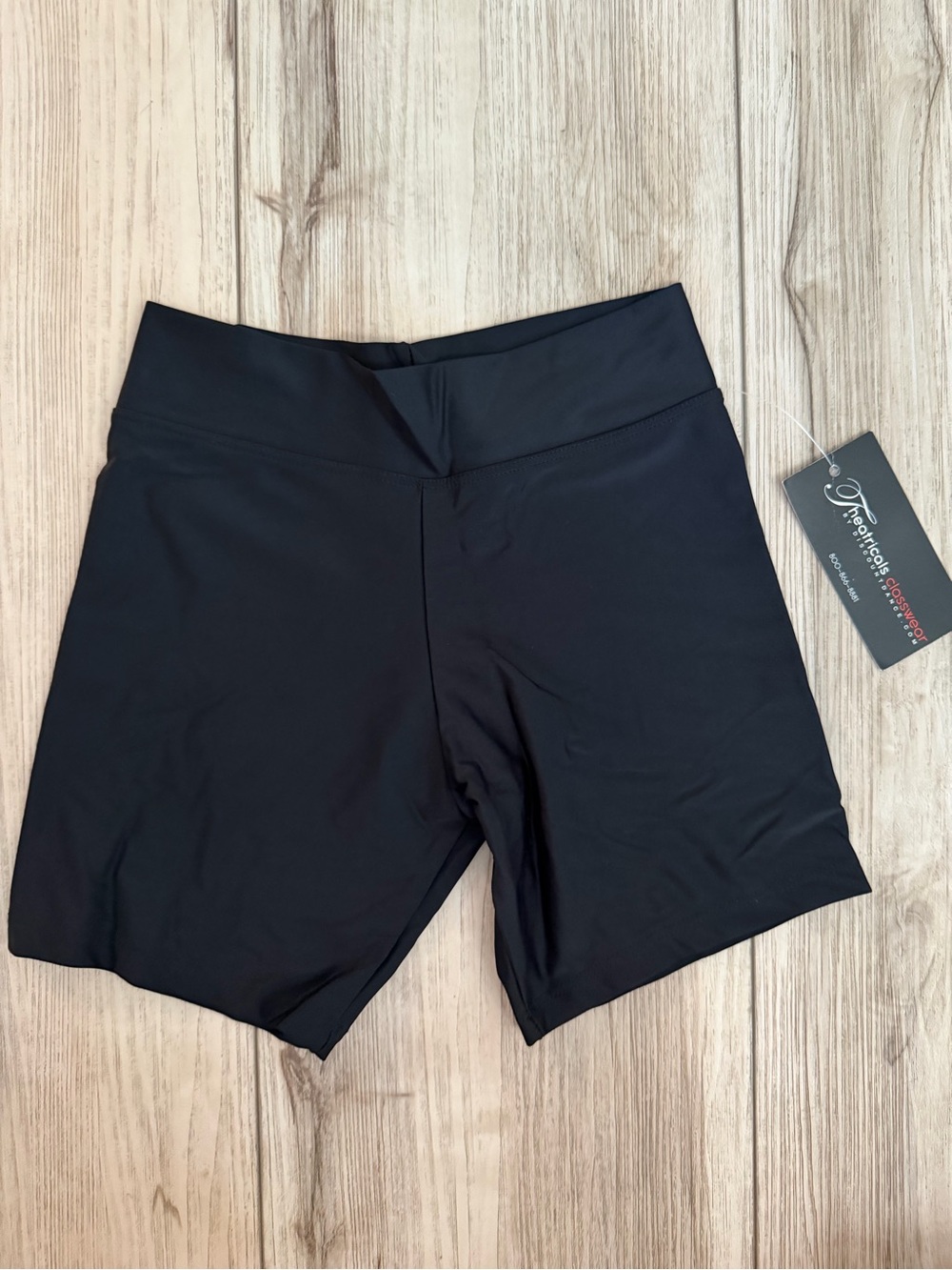 3 pairs of Black Women's High-Waist bike Shorts